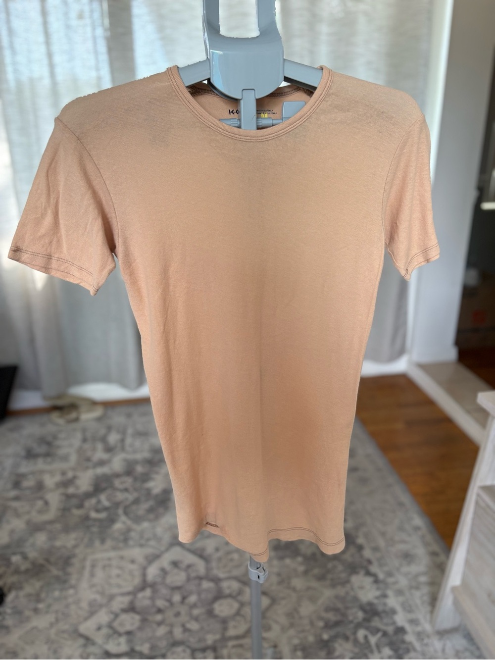 Urban outfitters KO+O - 100% Cotton Crewneck Tee - Peach - NWOT- size M women’s